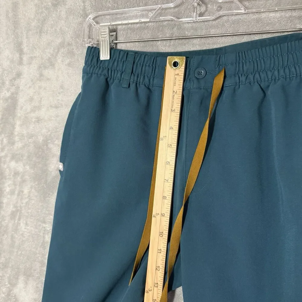FIGS Scrub Pants Men Small Cambridge Contrast Trim Teal M23SW2039s Medical Tech